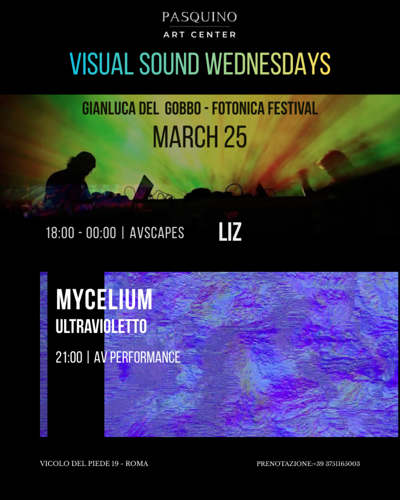 Visual Sound Wednesdays – AV Performance + AV Scapes