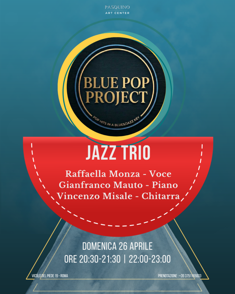 Blue Pop Project – Jazz Trio