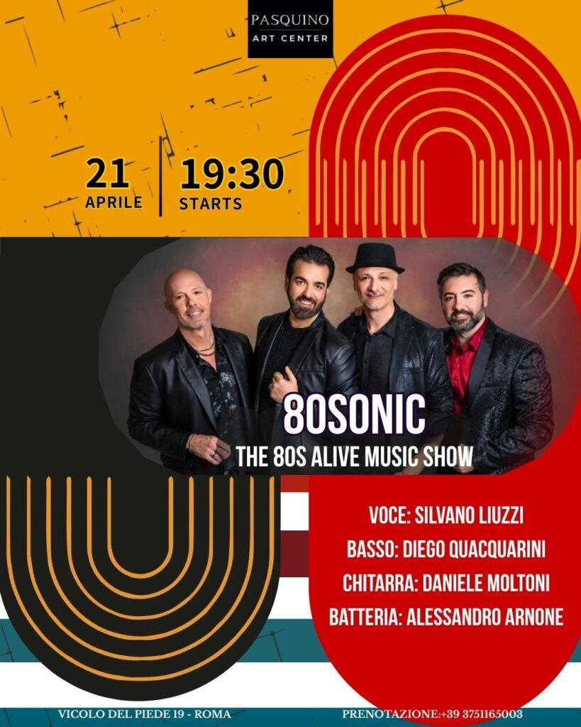 80SONIC – The 80s Alive Music Show